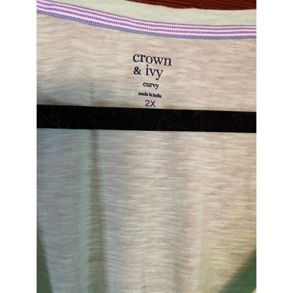 Crown & Ivy Curvy Mint‎ Green Size 2XL - Picture 4 of 4